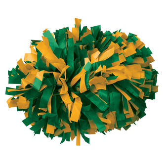 Closeout 6" Two-Color Plastic Mix Pom