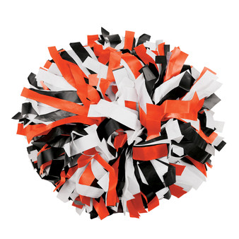 Closeout 6" Three-Color Plastic Mix Pom