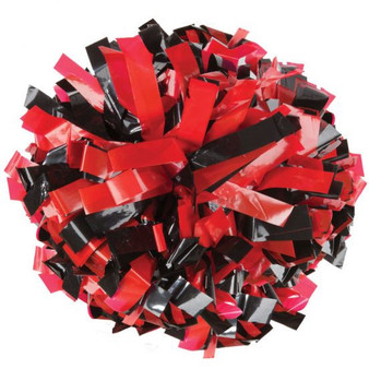 Closeout 8" Two-Color Wet Look Mix Pom