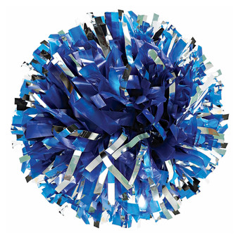 Custom 1-Color Plastic with 1-Color Glitter Pom