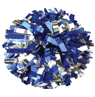 2-Color Metallic 5" Youth Pom
