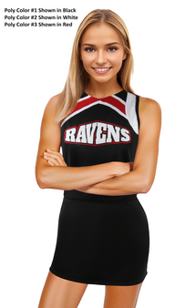 Custom Uniform Vest CF1632, or Vest/Skirt set