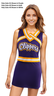 Custom Uniform Vest CF1674, or Vest/Skirt set