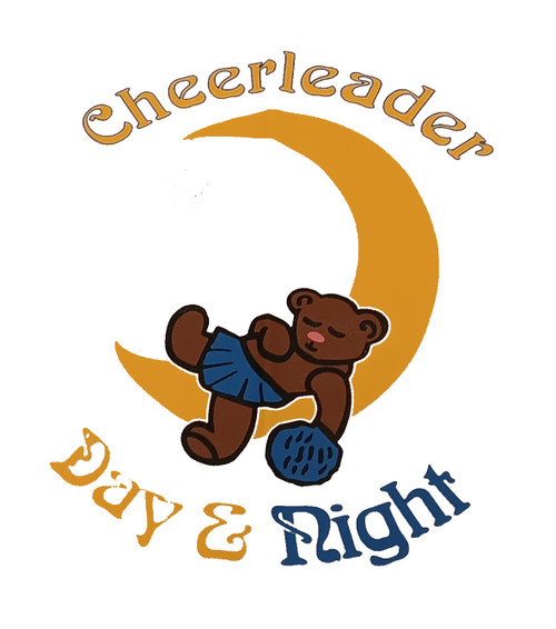 Cheerleader Day & Night Pillow case