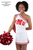 Poly Color #1 Shown in White, Poly Color #2 Shown in Metallic Red