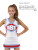 Selection B - CF1579 with the A-Line Skirt CF2620 - Poly color #1 shown in White, Poly color #2 shown in Red, Poly color #3 shown in Columbia Blue.