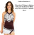 Selection A - Custom Vest CF1007 paired with Low-Rise A-Line Skirt CF2630.  Poly color #1 Shown in Maroon, Poly color #2 Shown in White, Poly color #3 Shown in Metallic Silver.