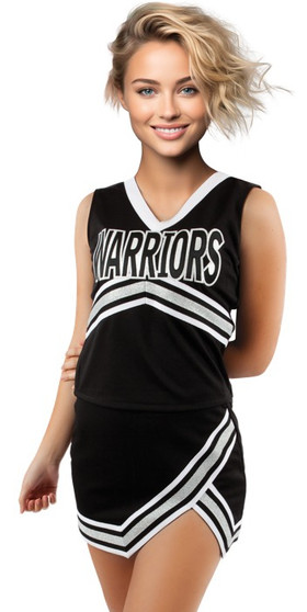 Classic Vest CF1602 with lettering, or Vest/Skirt set $44