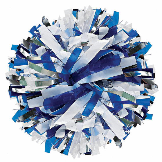 Custom 2-Color Wet look with 1-Color Glitter Pom