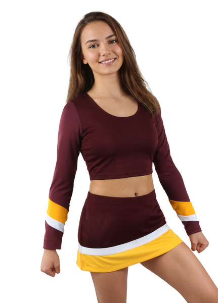 Custom Uniform Bodyliner Midriff CF7772B