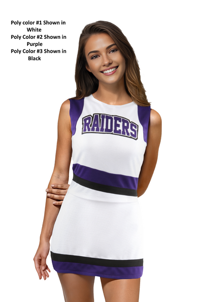 Custom Uniform Vest CF1772, or Vest/Skirt set