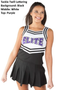 Classic Vest CF1044V with lettering, or Vest/Skirt set $48