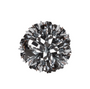 Closeout 8" Solid Metallic Pom
