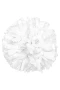 Closeout 10" Solid Plastic Pom  White