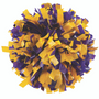 Closeout 4" Two-Color Plastic Mix Pom
