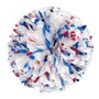 Closeout 6" Wet Look w/Two Color Glitter Mix Pom