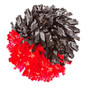 Closeout 6" Half & Half Wet Look Pom
