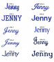 Pocket Name Embroidery