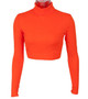 Cheer Fantastic Turtleneck Midriff Bodysuit 00411