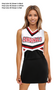 Custom Uniform Vest CF1963, or Vest/Skirt set