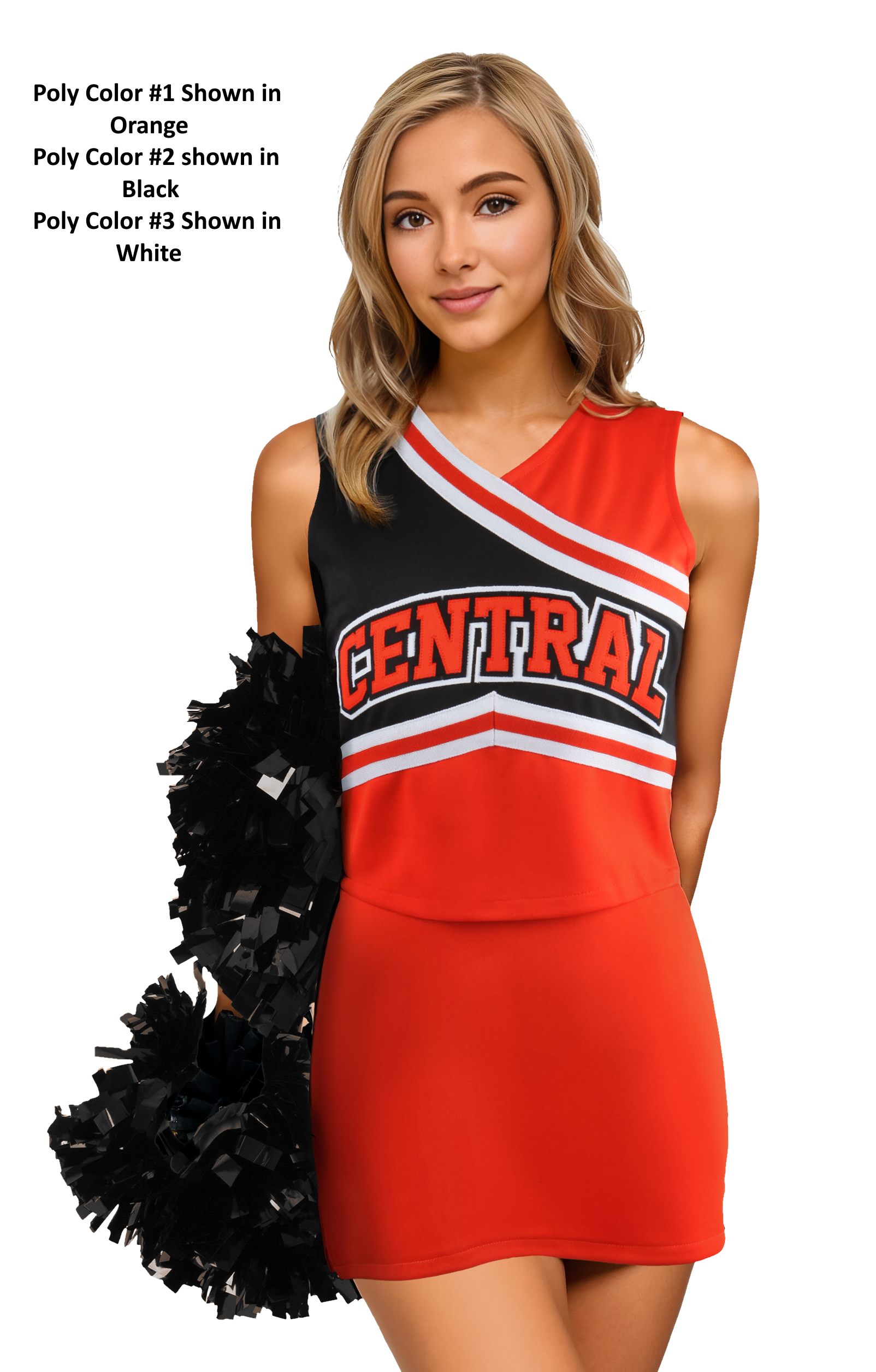 Custom Uniform Vest CF1016, or Vest/Skirt set $100