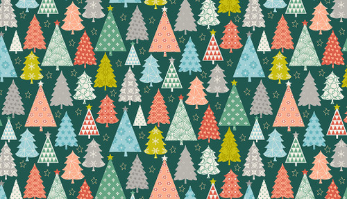 Christmas Fabric by Makower, Available from Purple Stitches, Hampshire UK.