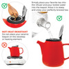 Ceramic Teapot with Infuser