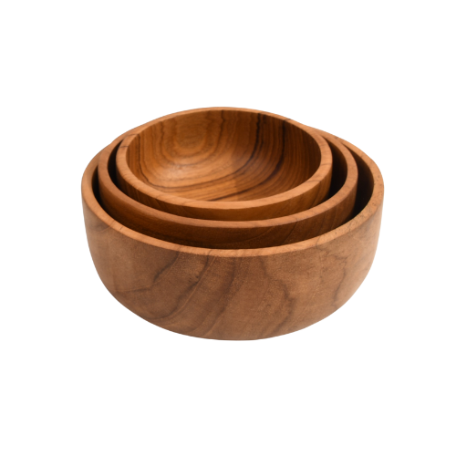 Wooden Bowl Set