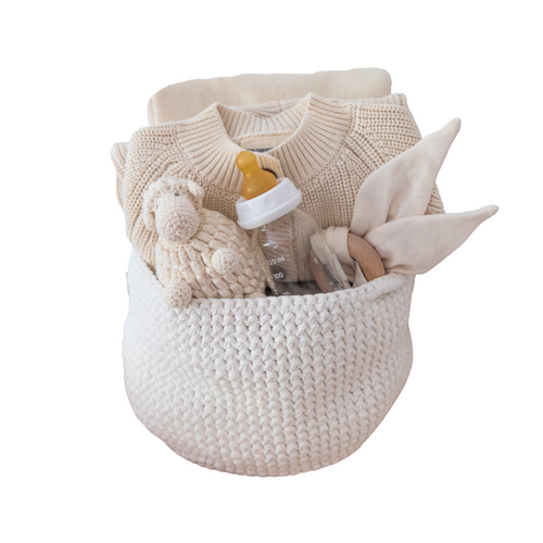 Organic Baby Gift Basket Newborn - Cloud Nine