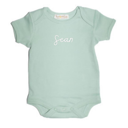 Personalized Baby Clothes Onesie