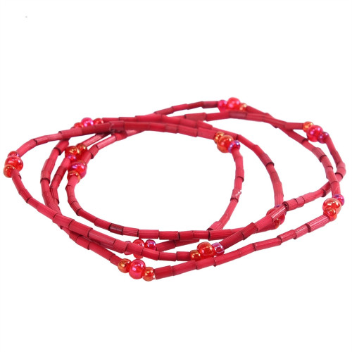 Zulugrass by Leakey Collection - Cherry Red
