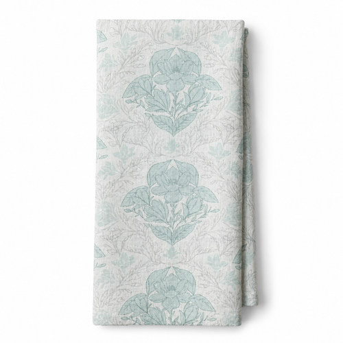 Linen Tea Towel - Magnolia
