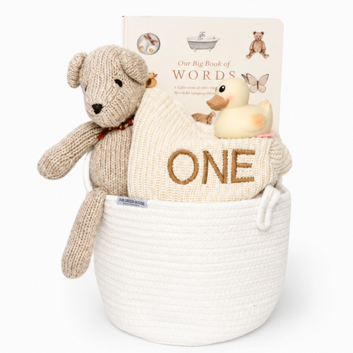 first birthday gift basket