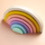 Wooden Rainbow Stacker - Pastel