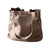 Personalized Cotton Tote - Brown