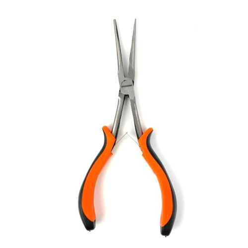 Professional quality individual precision long nose pliers.