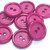 Mauve Pink Round Rim Button 17mm 9pc