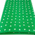 Green emerald cotton fabric with white printed stars.