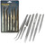 Manufactured from stainless steel this tweezer set is perfect for industrial use, crafters and hobbyists.