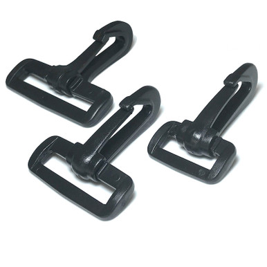 Divemarine Black Nylon Snap Hook - snap hooks - Shakles, hooks