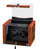 VOLTA DOUBLE WATCH WINDER (EBONY/ROSEWOOD)