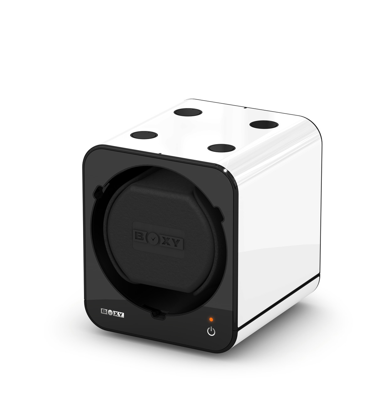 BOXY FANCY Brick Single Automatic Watch Winder - White (Full)