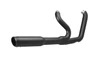 Khrome Werks Softail 2 into 1 mid-length exhaust Black