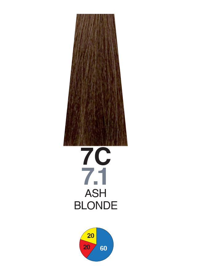 20517 - 7C CLY OPT Medium Ash Blonde - ITELY Hairfashion NA Inc