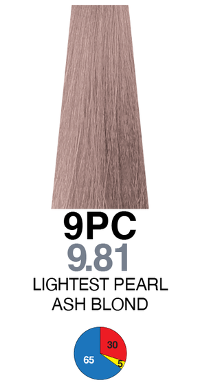 74375 - 9PC Lightest Pearl Ash Blond