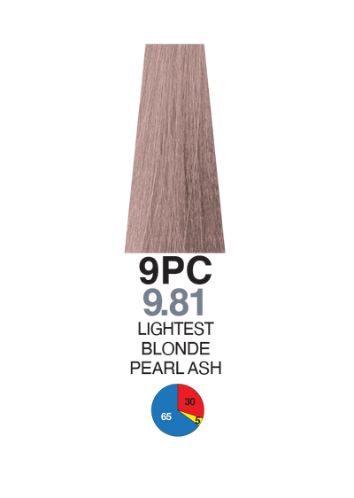 28186 - 9PC CLY OPT Lightest blonde Pearl Ash