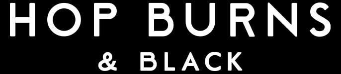 Hop Burns Black Logo