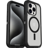 iPhone 15 Pro Case | Defender Series XT for MagSafe - Dark Side (Clear/Black)