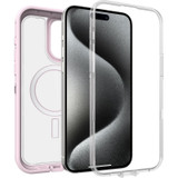 iPhone 15 Pro Max Case | Defender Series XT for MagSafe - Mountain Frost (Clear / Pink)