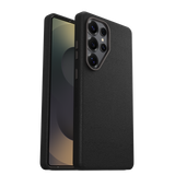 Galaxy S25 Ultra Case | Symmetry Series Cactus Leather - Noir Ash (Black)